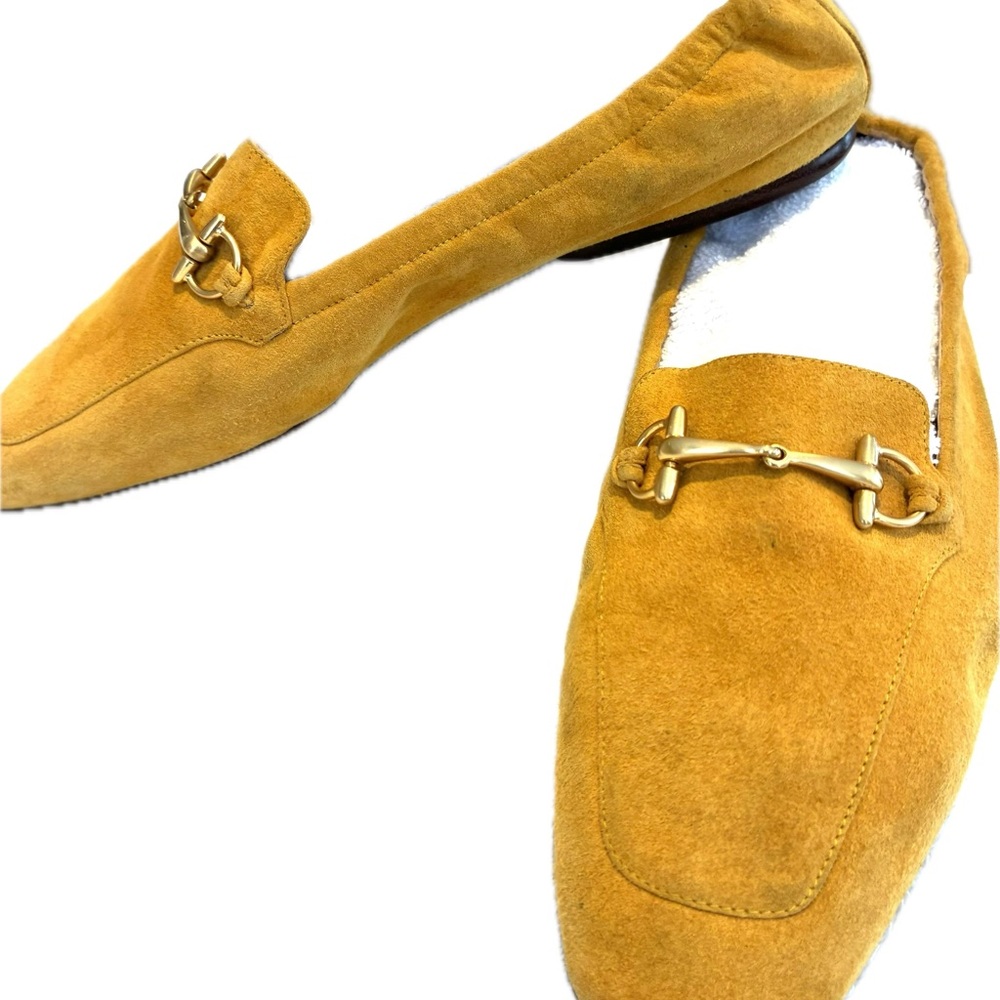 Gucci Suede Loafers with iconic Gucci Horsebit sz 7 - Picture 3 of 8
